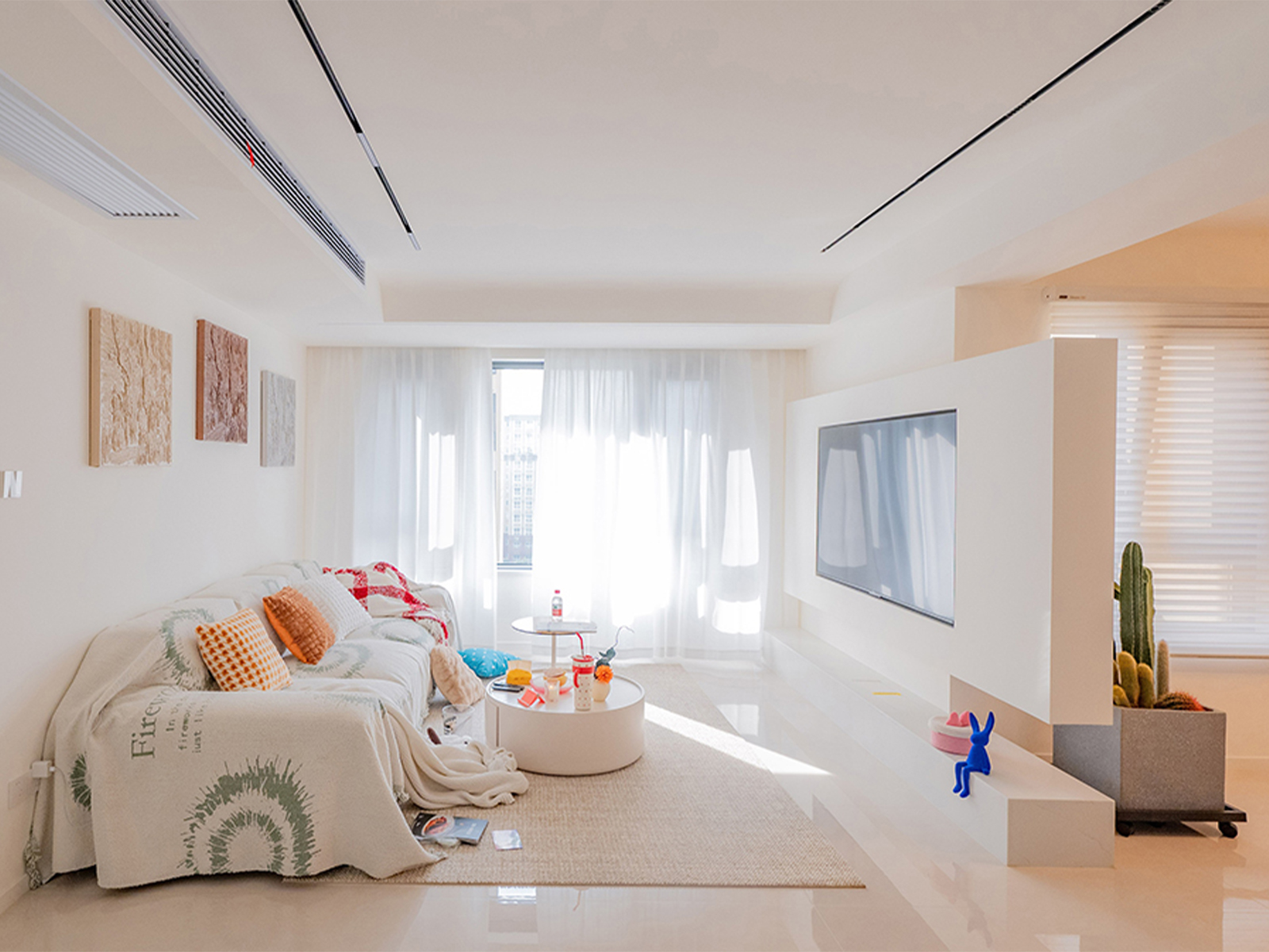 奶fufu客廳大公開，甜度滿分裝修秘籍