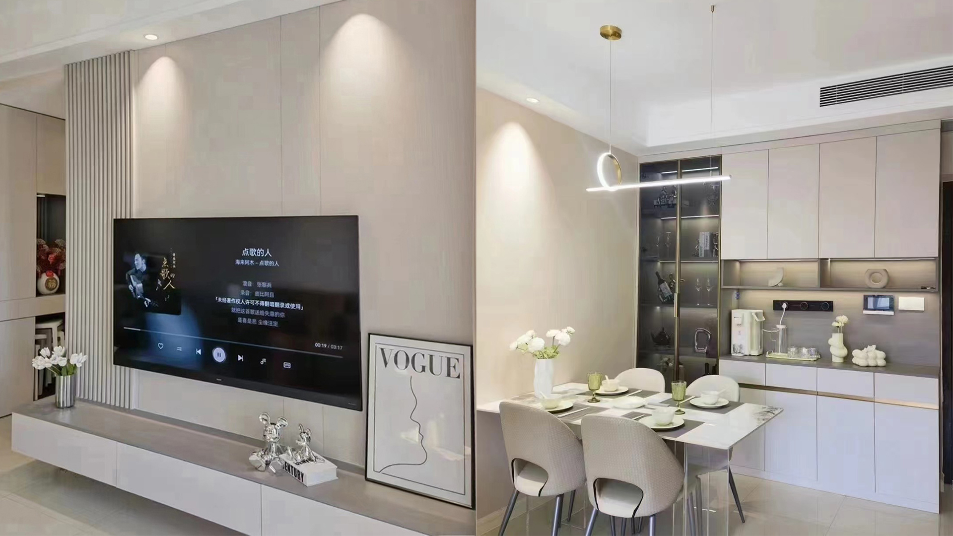 112平新房裝修，現(xiàn)代簡約風(fēng)設(shè)計(jì)通透大氣。