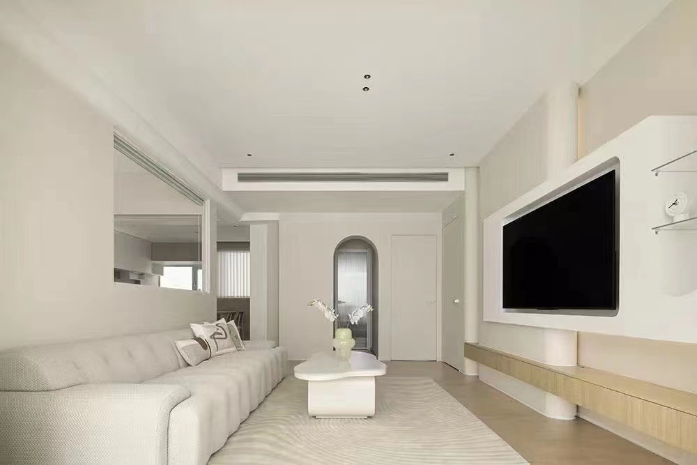 110平老房翻新，網(wǎng)紅奶油風(fēng)治愈心靈之美！