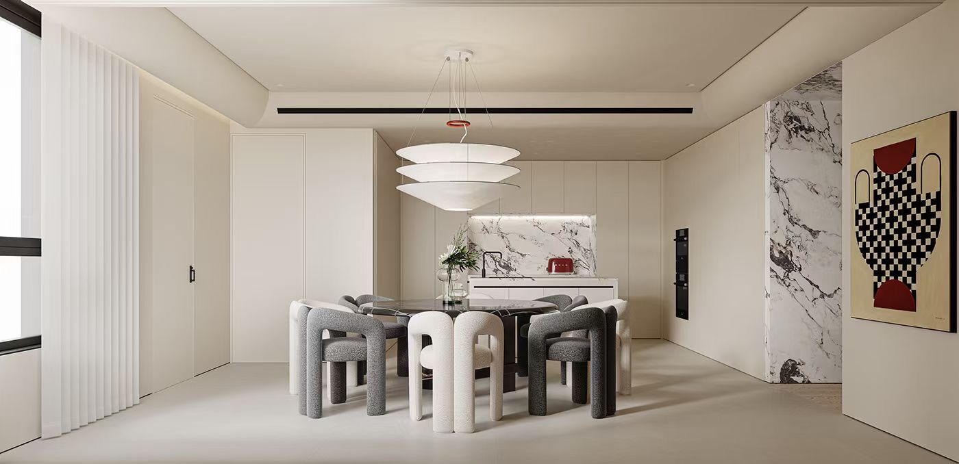 118平老房翻新，網(wǎng)紅奶油風(fēng)好看又實(shí)用。