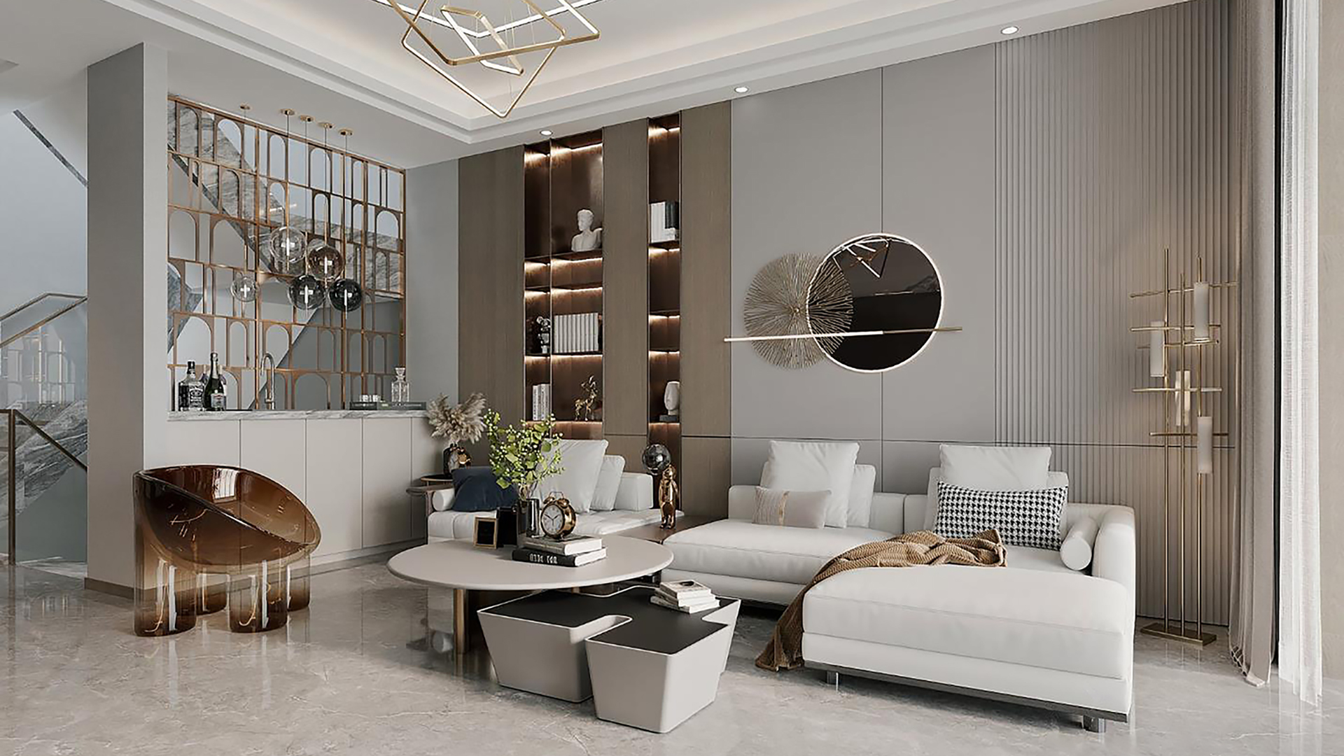 輕奢元素點綴，勾勒精致優(yōu)雅生活氛圍