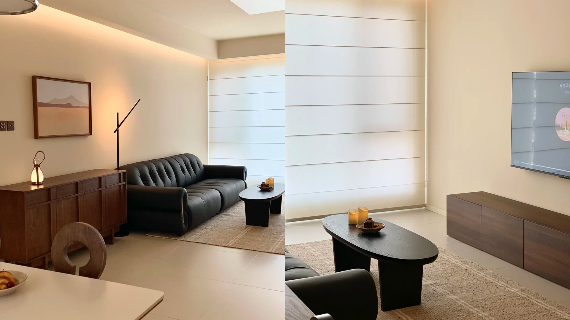 奶油風(fēng)設(shè)計，米白淺色與木質(zhì)元素營造溫馨家