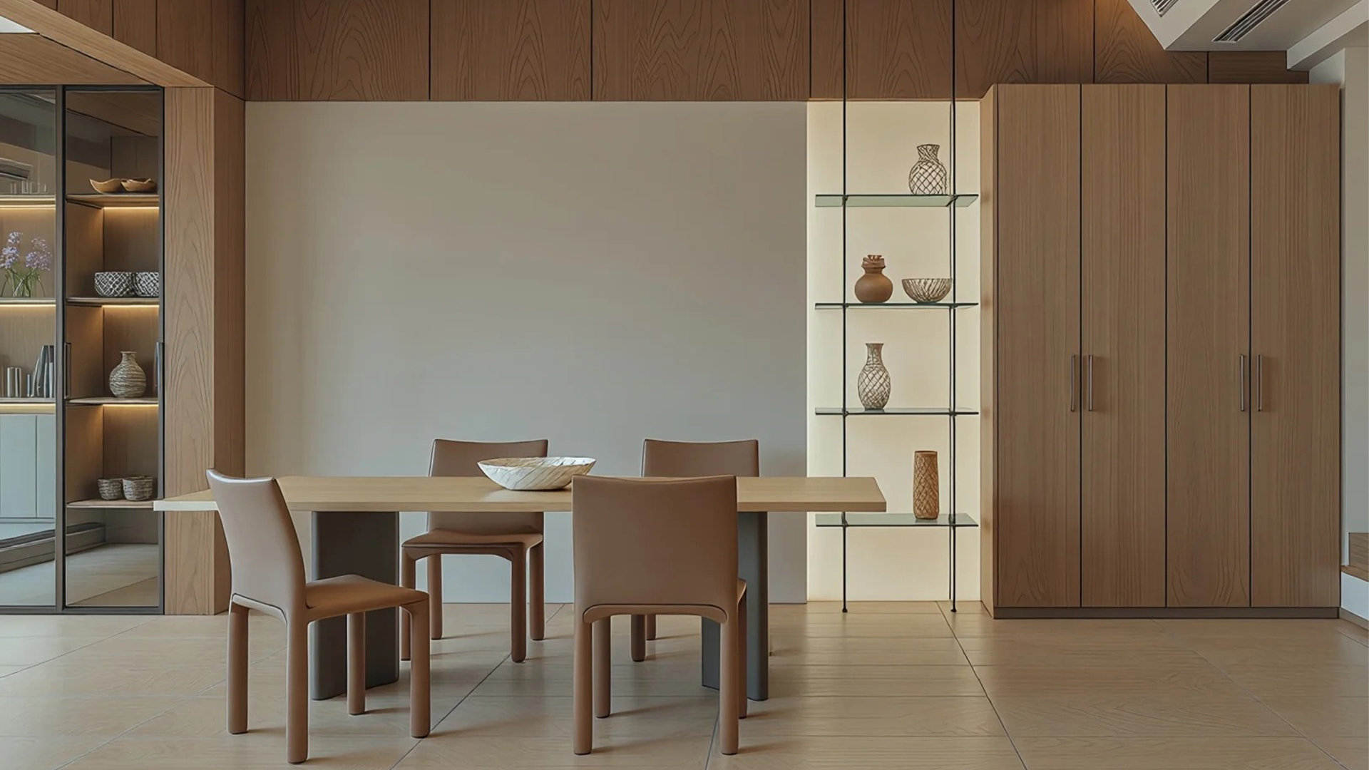 原木風自然系家居 | 木質紋理與中性色調的治愈邂逅