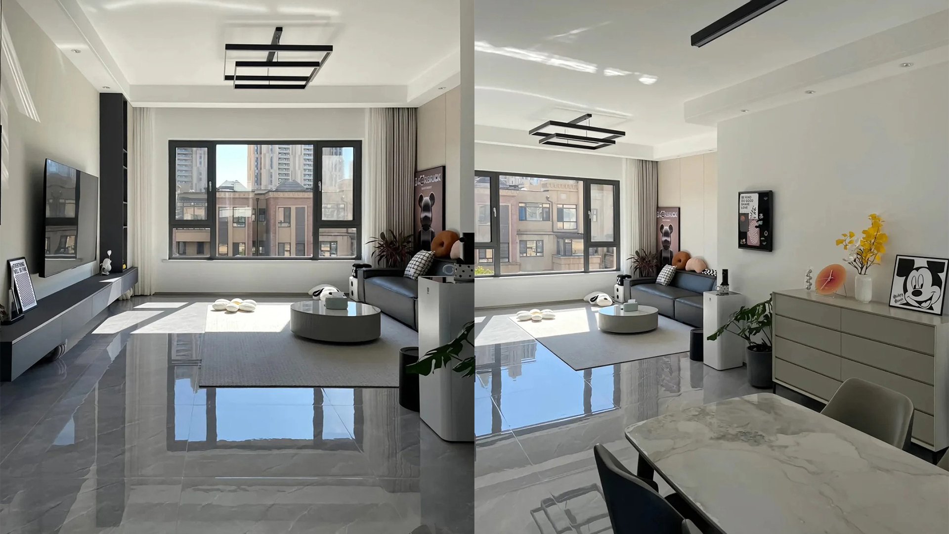 現(xiàn)代簡(jiǎn)約風(fēng) | 中性色調(diào)自然光線(xiàn)的開(kāi)放式優(yōu)雅空間